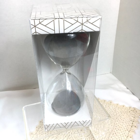 Hourglass Sand Timer W/ Smoke Sand NIB - Picture 5 of 11